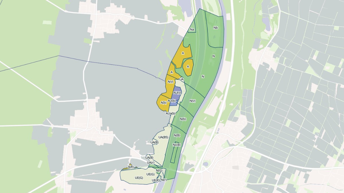 Aperçu cartographique de Chalampé, centré sur la commune