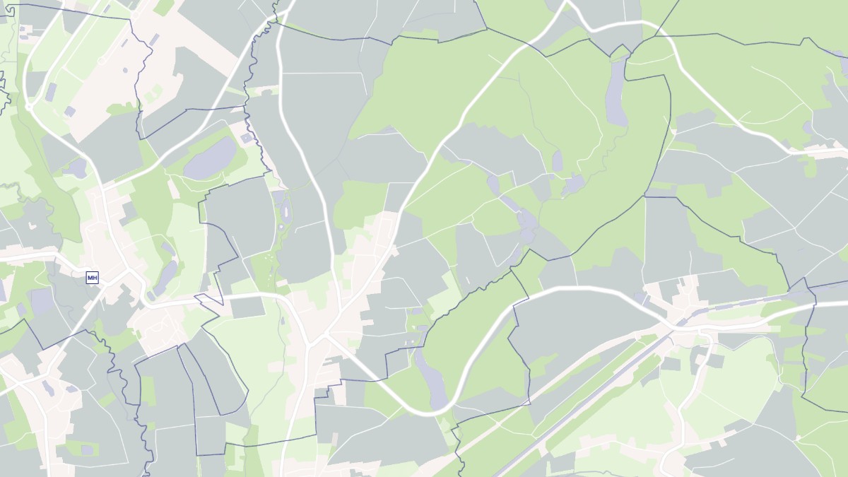 Aperçu cartographique de Chavannes-sur-l'Étang, centré sur la commune