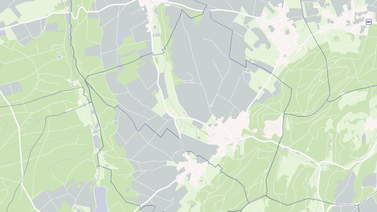 Aperçu cartographique de Durlinsdorf, centré sur la commune
