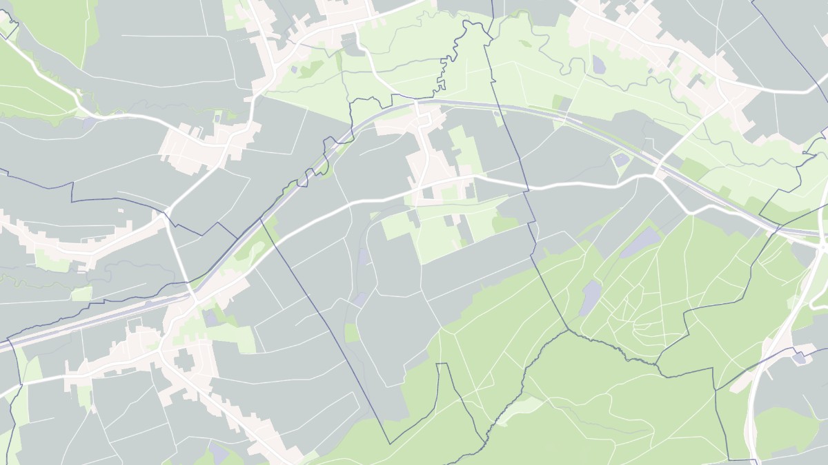 Aperçu cartographique de Eglingen, centré sur la commune