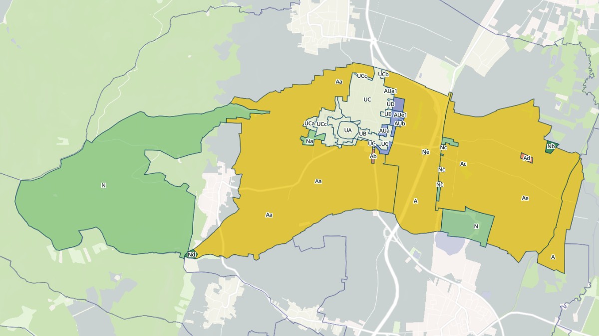 Aperçu cartographique de Eguisheim, centré sur la commune