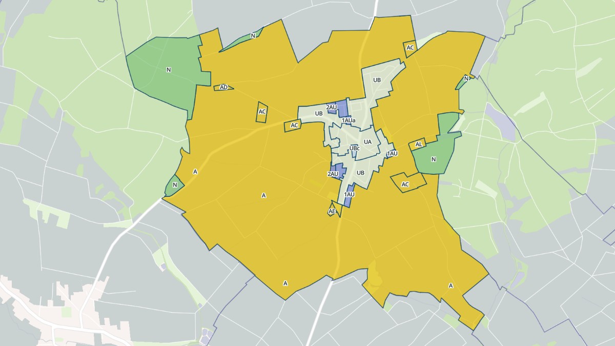 Aperçu cartographique de Galfingue, centré sur la commune