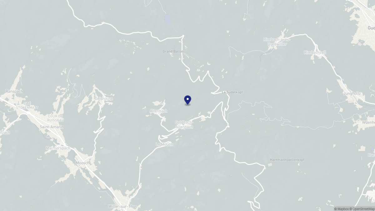 Aperçu cartographique de Goldbach-Altenbach, centré sur la commune