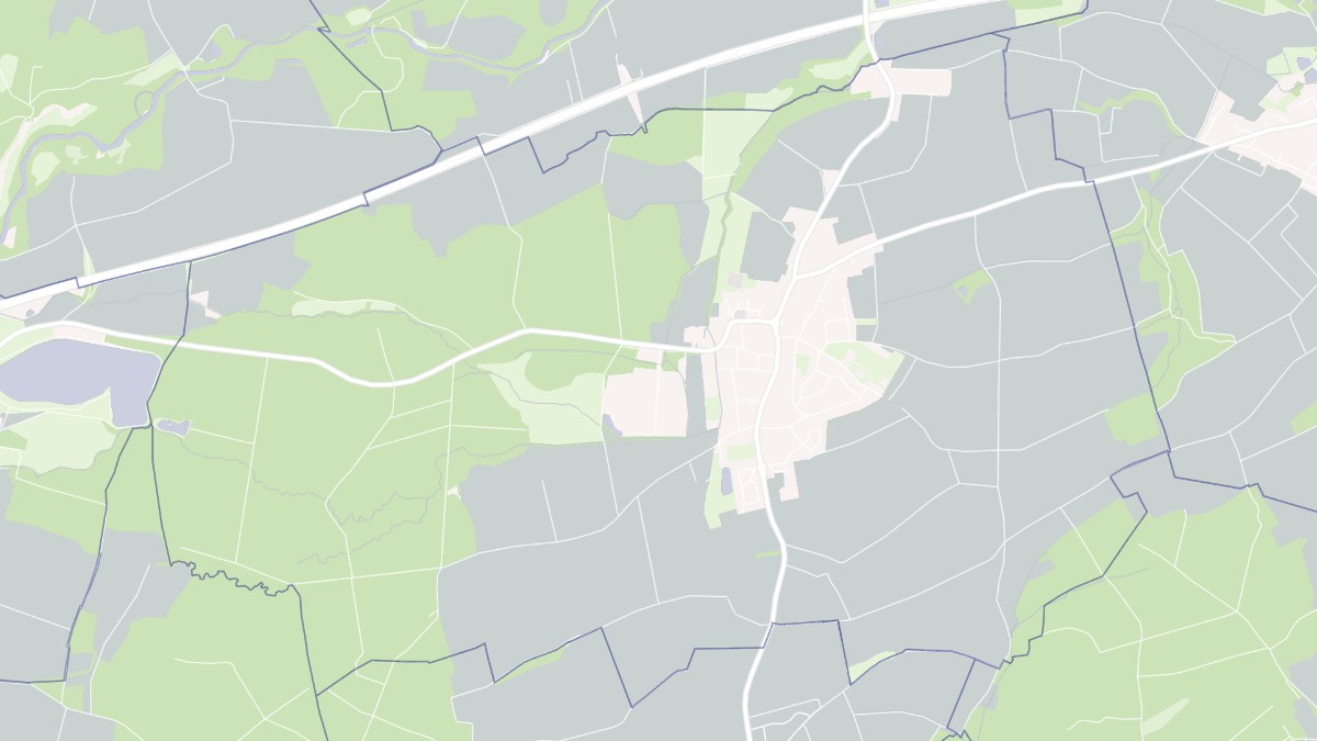 Aperçu cartographique de Heimsbrunn, centré sur la commune