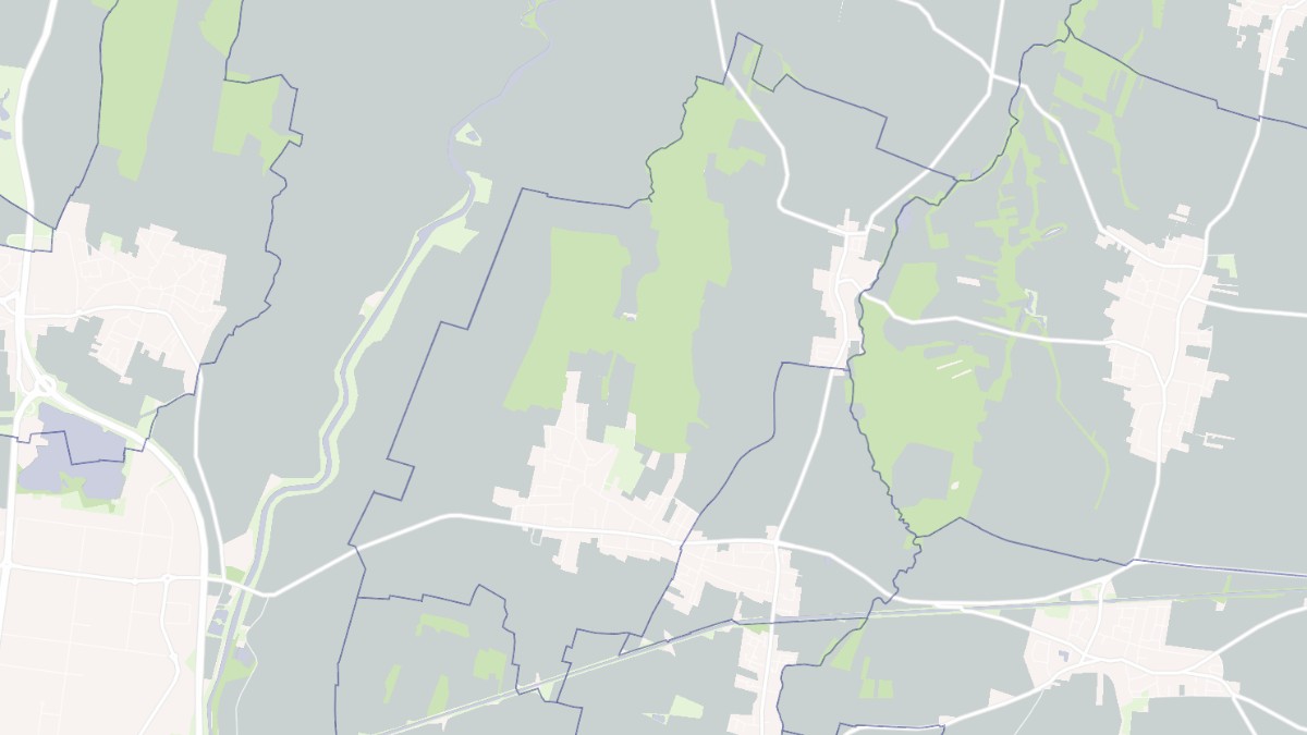 Aperçu cartographique de Porte du Ried, centré sur la commune