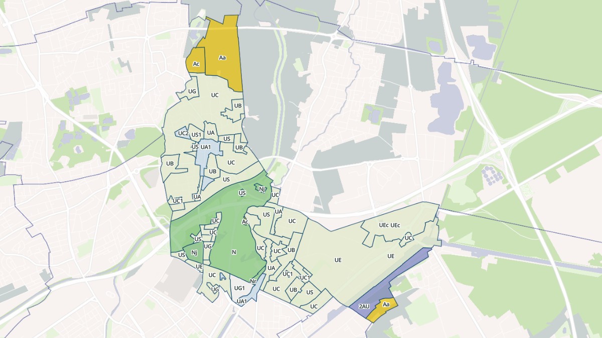Aperçu cartographique de Illzach, centré sur la commune