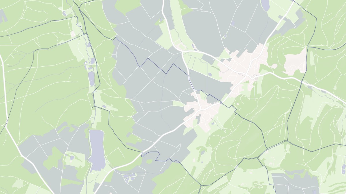 Aperçu cartographique de Liebsdorf, centré sur la commune