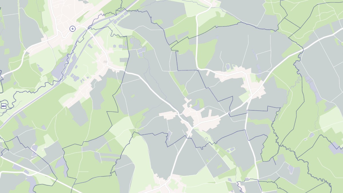 Aperçu cartographique de Magny, centré sur la commune