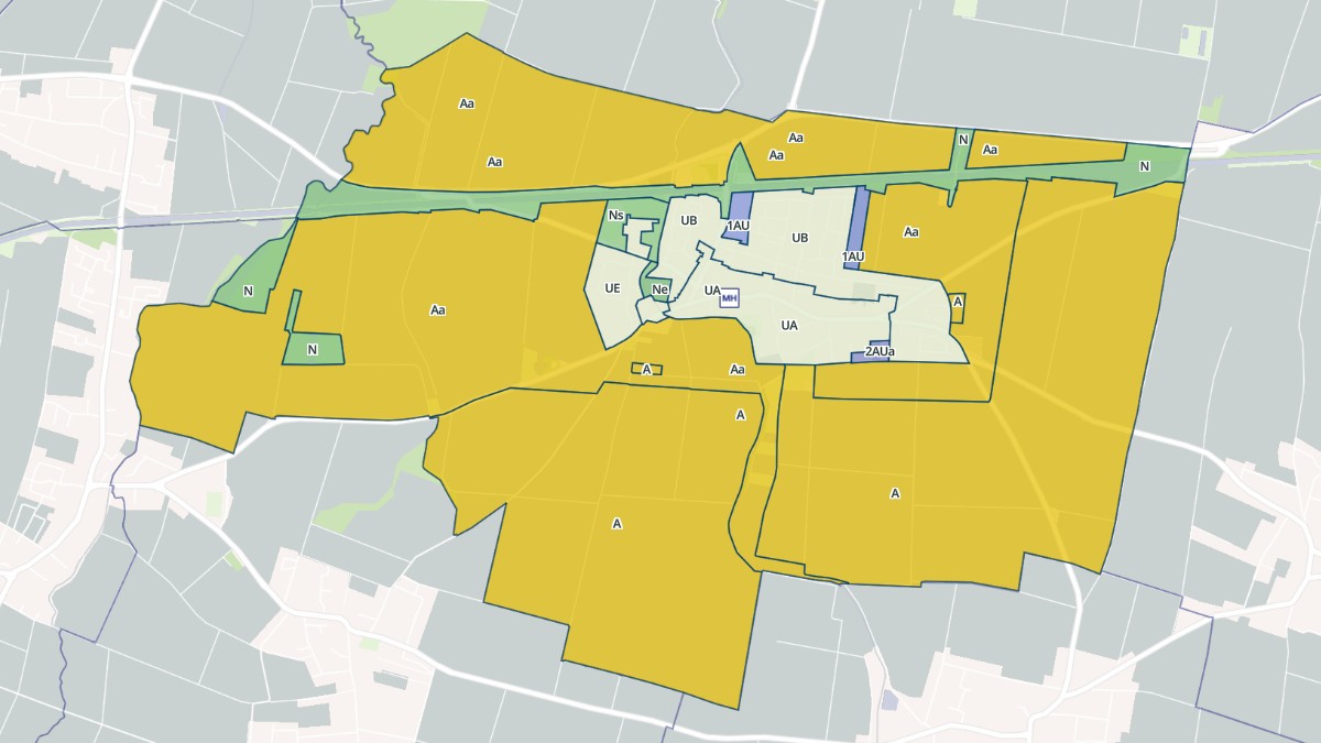 Aperçu cartographique de Muntzenheim, centré sur la commune