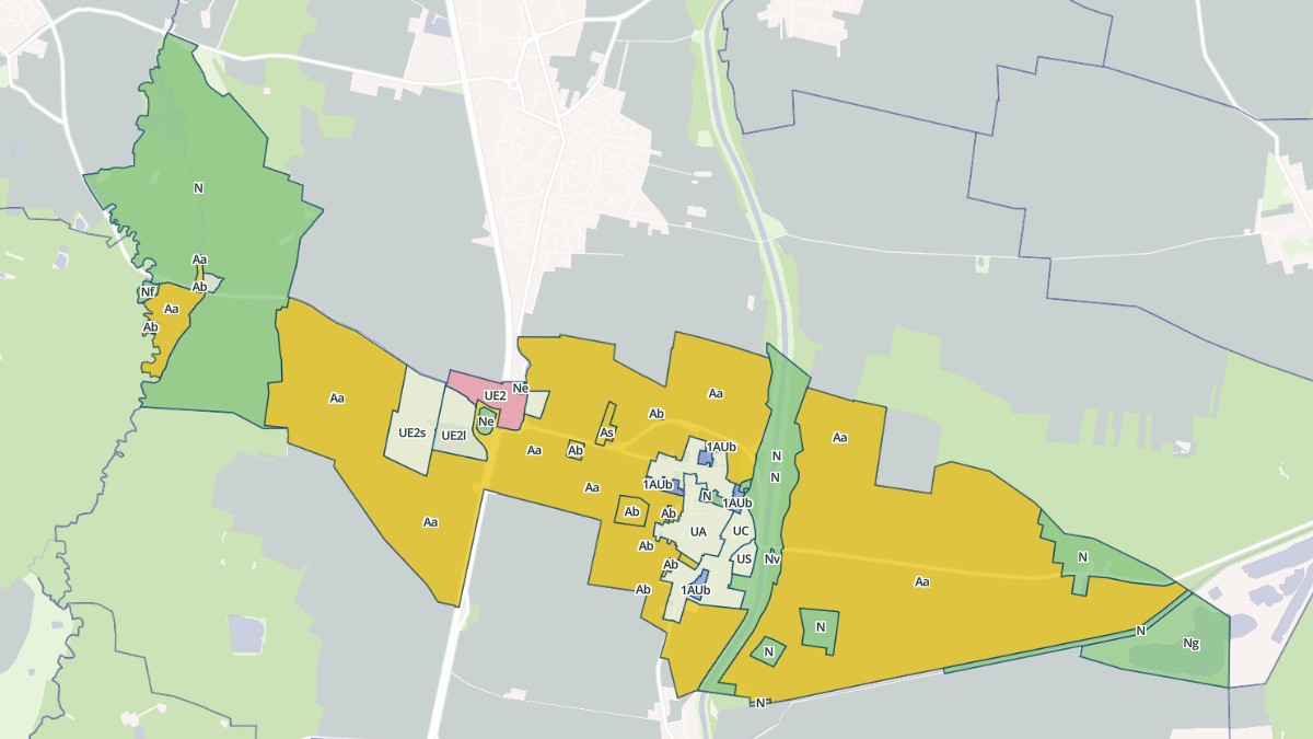 Aperçu cartographique de Niederhergheim, centré sur la commune