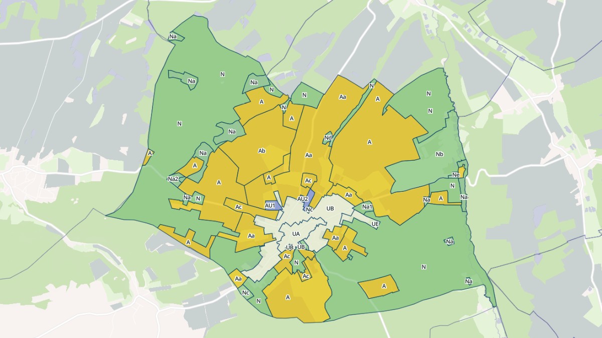 Aperçu cartographique de Pfetterhouse, centré sur la commune