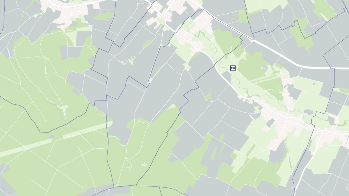 Aperçu cartographique de Schwoben, centré sur la commune