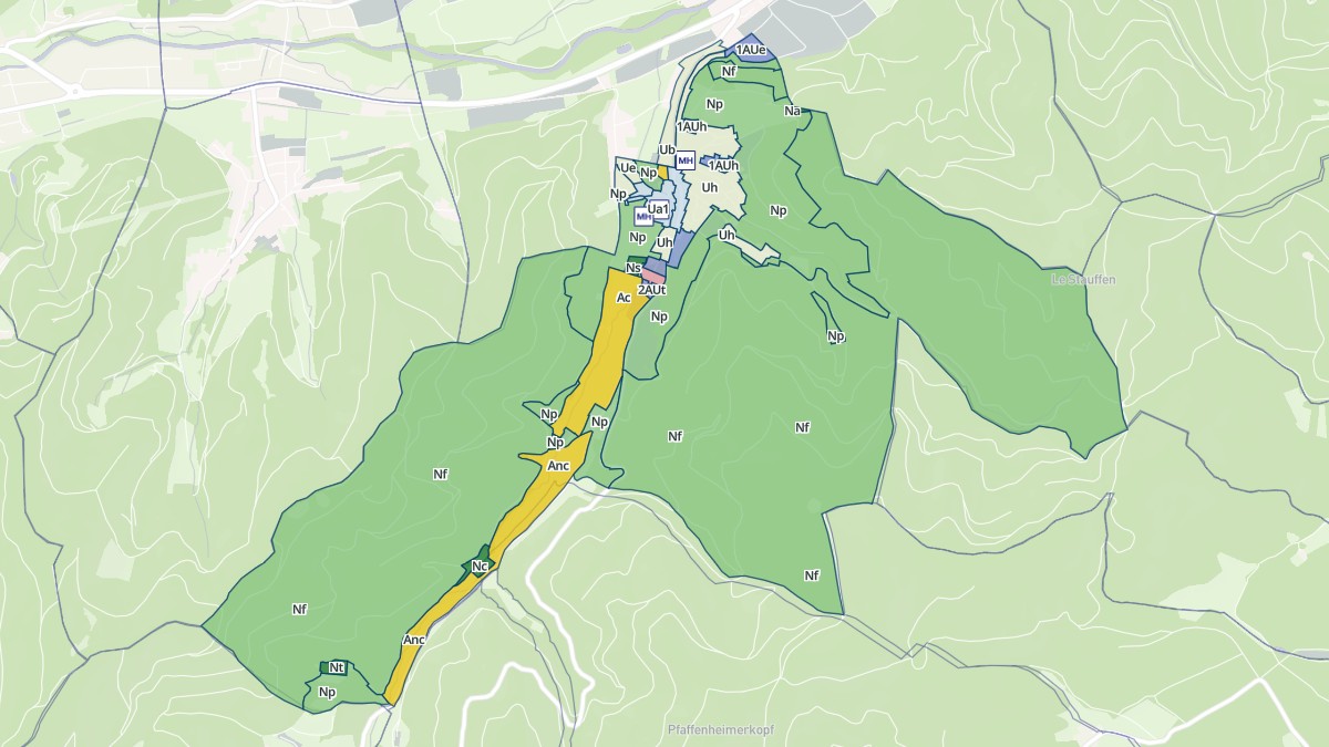 Aperçu cartographique de Soultzbach-les-Bains, centré sur la commune
