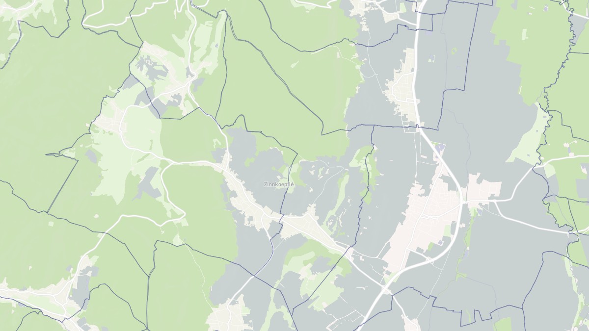 Aperçu cartographique de Westhalten, centré sur la commune