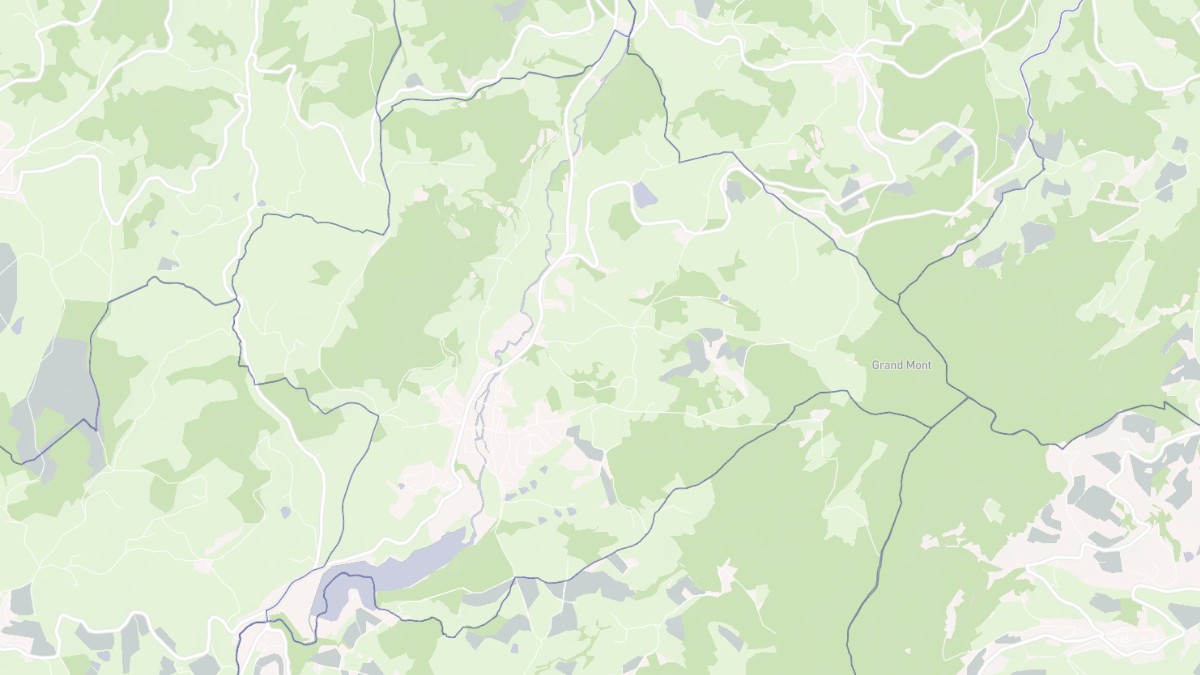 Aperçu cartographique de Cublize, centré sur la commune