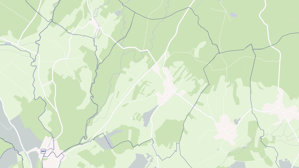 Aperçu cartographique de Ainvelle, centré sur la commune