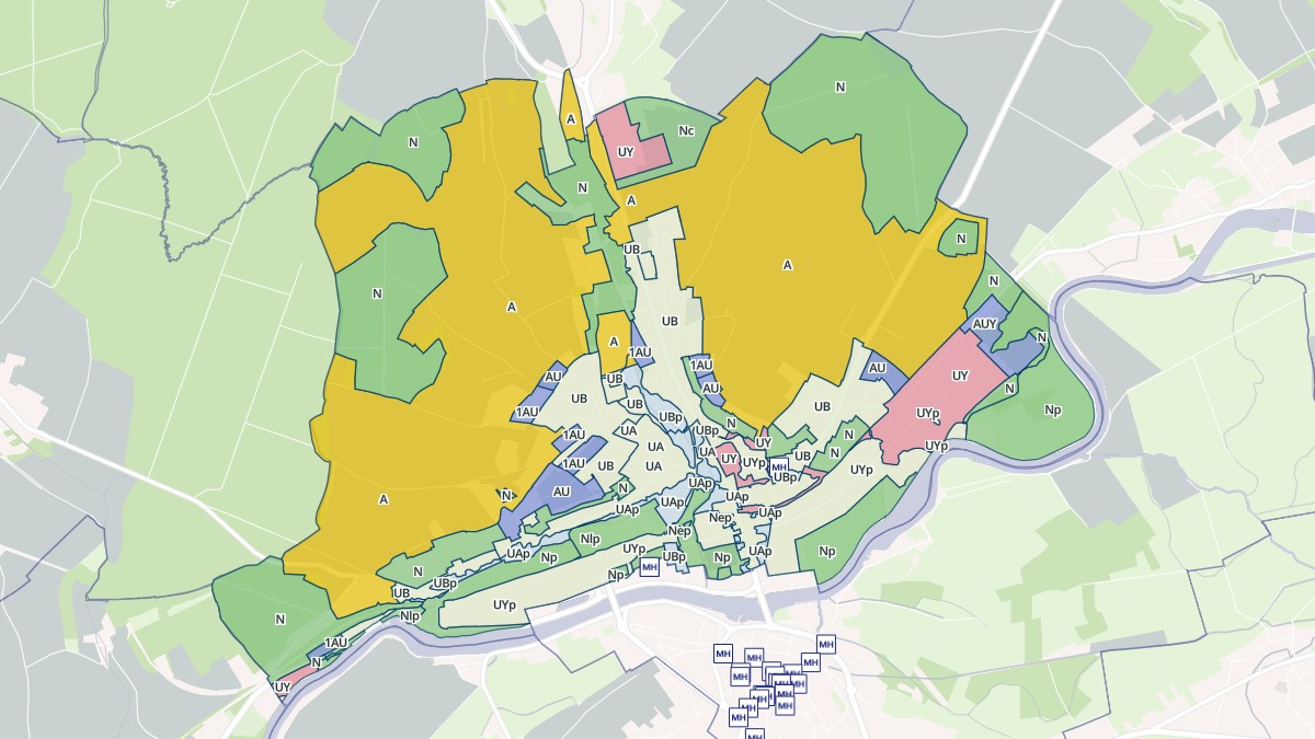 Aperçu cartographique de Arc-lès-Gray, centré sur la commune