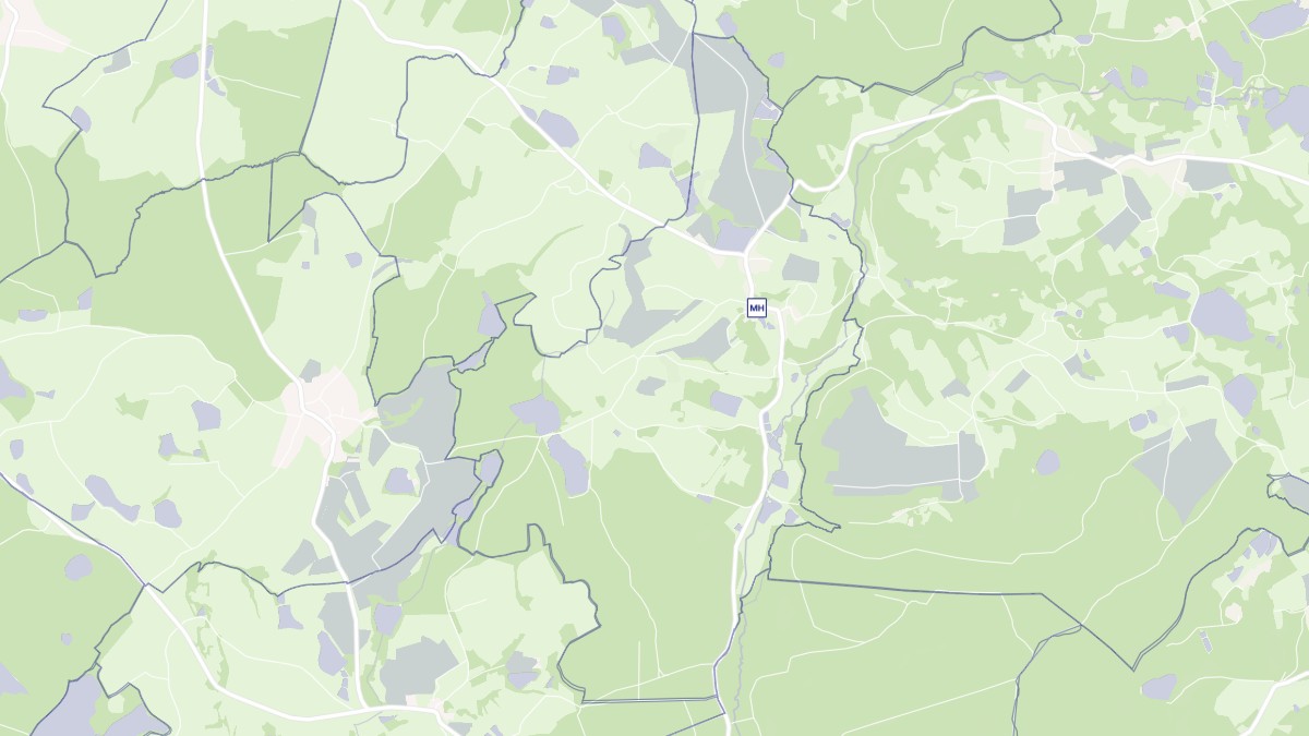 Aperçu cartographique de Belmont, centré sur la commune