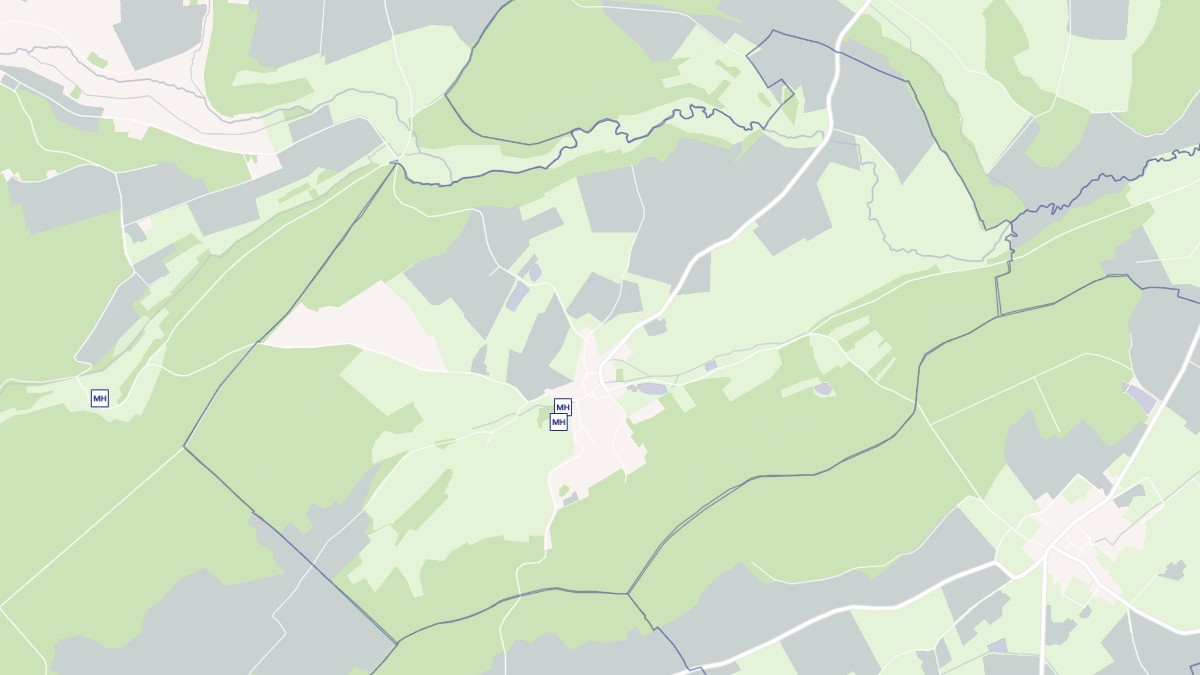 Aperçu cartographique de Bougey, centré sur la commune
