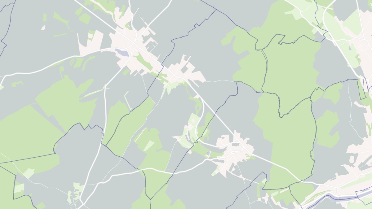 Aperçu cartographique de Bouhans-et-Feurg, centré sur la commune