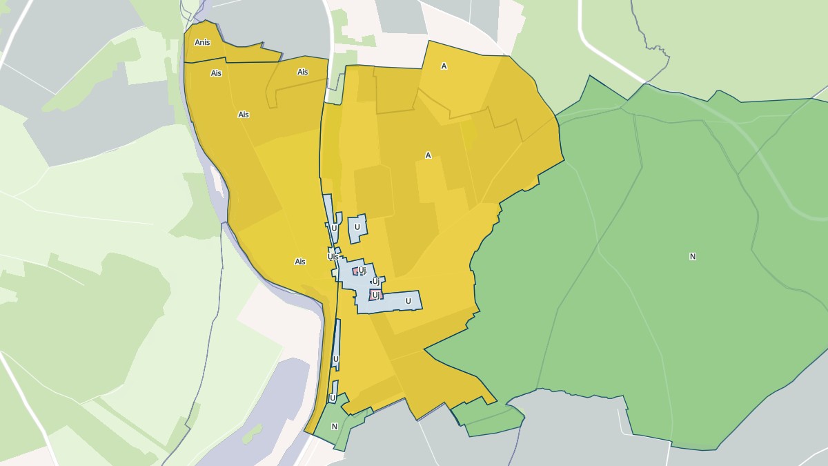 Aperçu cartographique de Bucey-lès-Traves, centré sur la commune