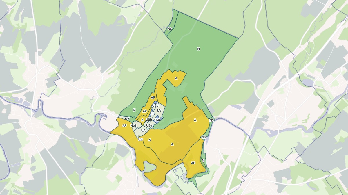 Aperçu cartographique de Bussières, centré sur la commune
