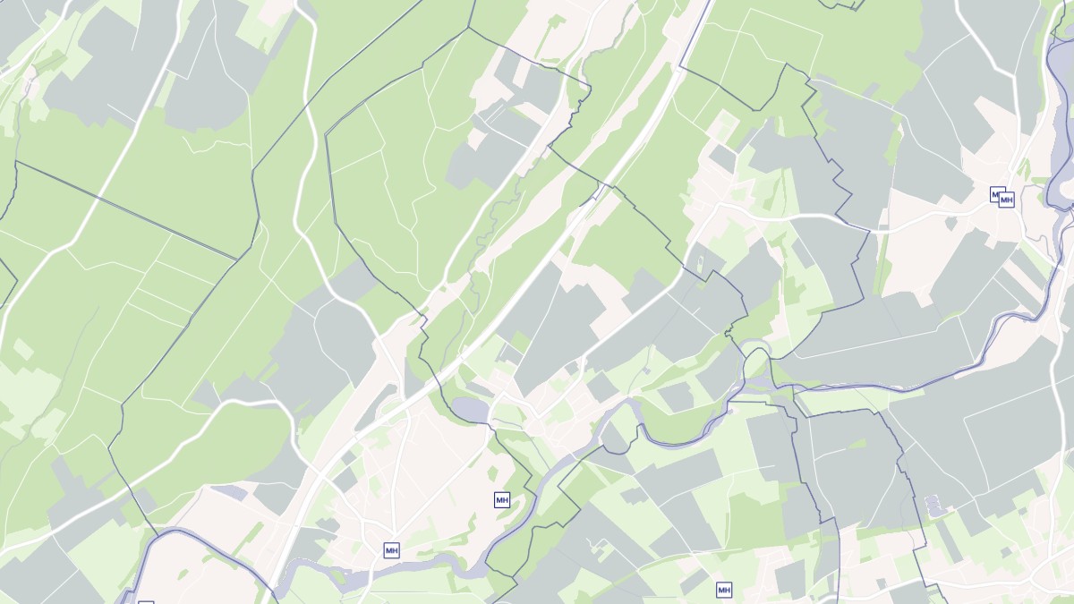 Aperçu cartographique de Buthiers, centré sur la commune