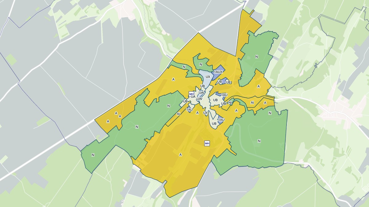 Aperçu cartographique de Charcenne, centré sur la commune