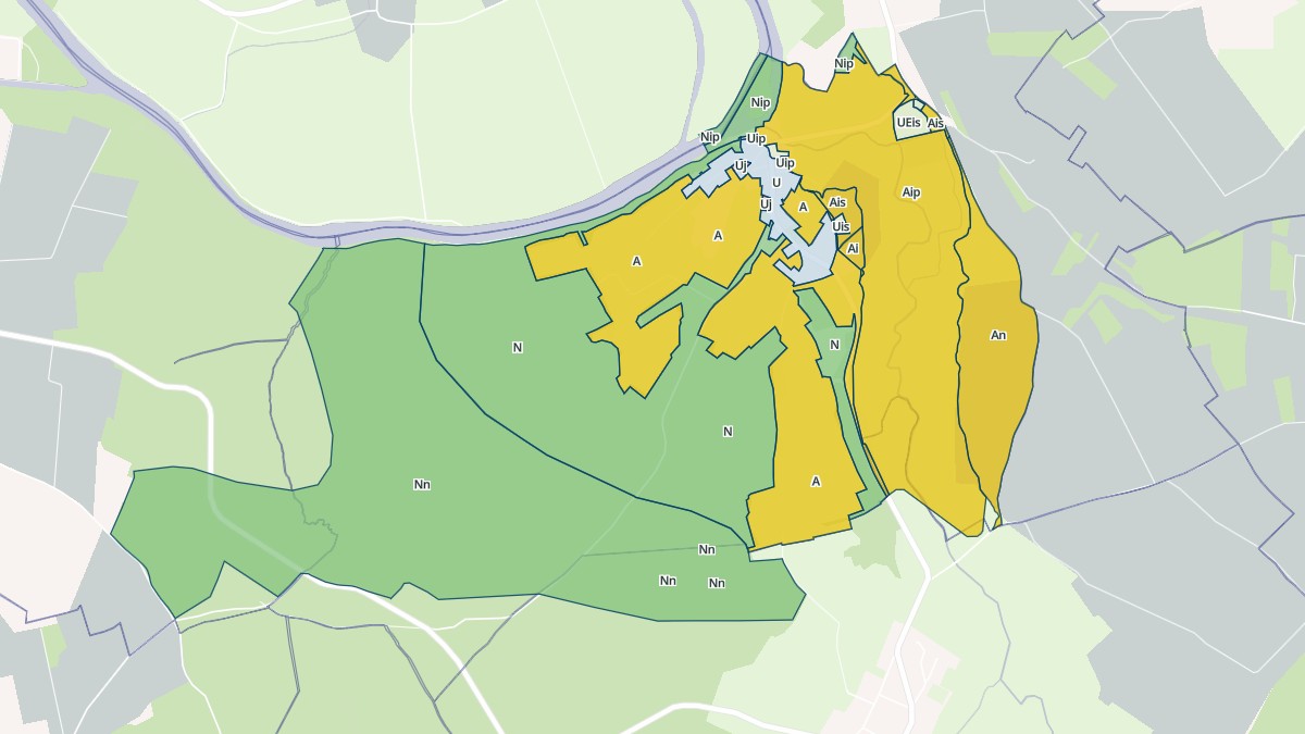 Aperçu cartographique de Chemilly, centré sur la commune