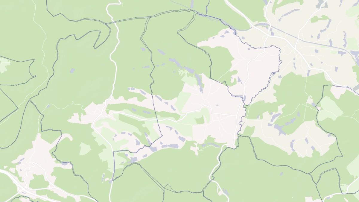Aperçu cartographique de Chenebier, centré sur la commune
