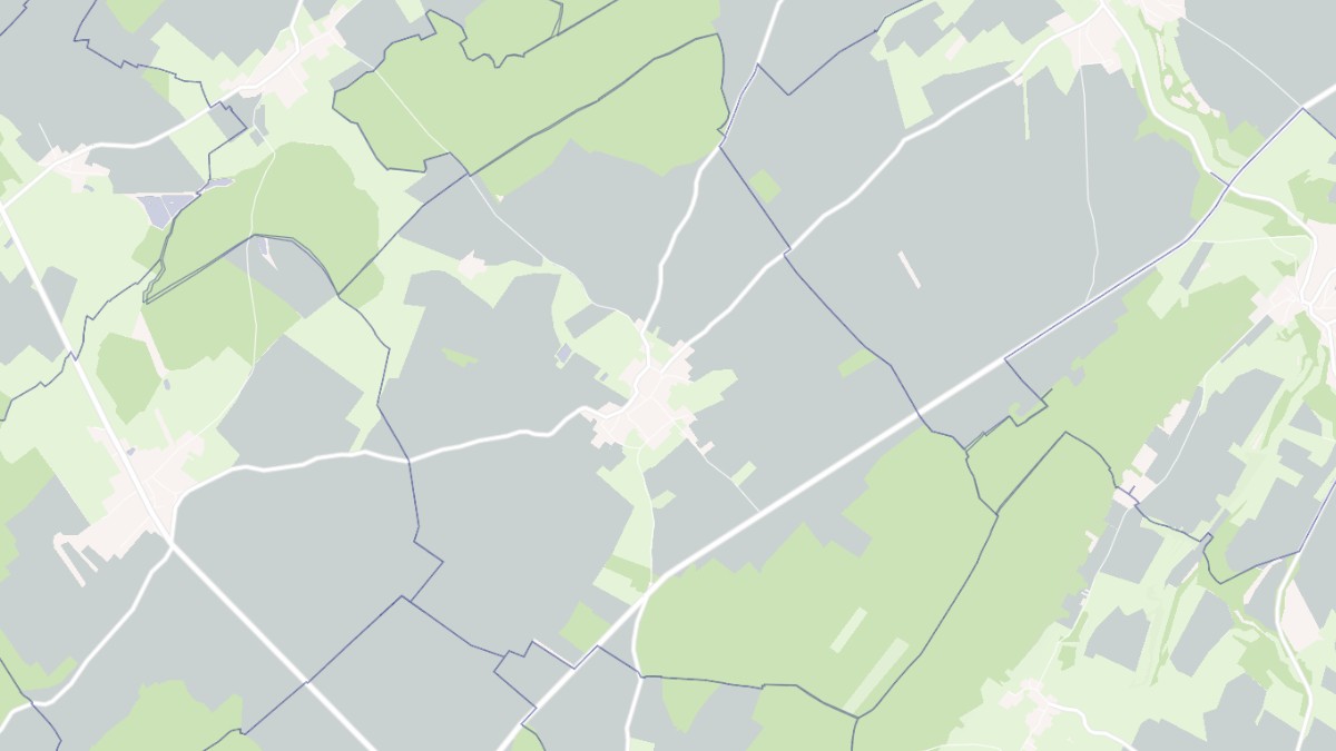 Aperçu cartographique de Cugney, centré sur la commune
