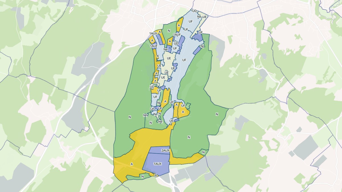 Aperçu cartographique de Échenoz-la-Méline, centré sur la commune