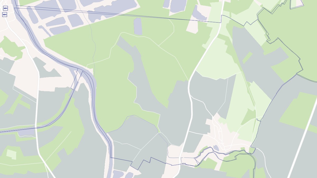 Aperçu cartographique de Esmoulins, centré sur la commune