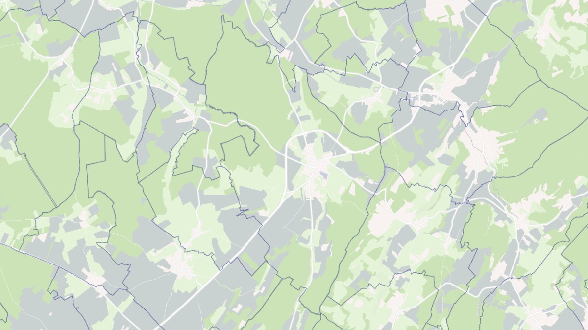 Aperçu cartographique de Fretigney-et-Velloreille, centré sur la commune