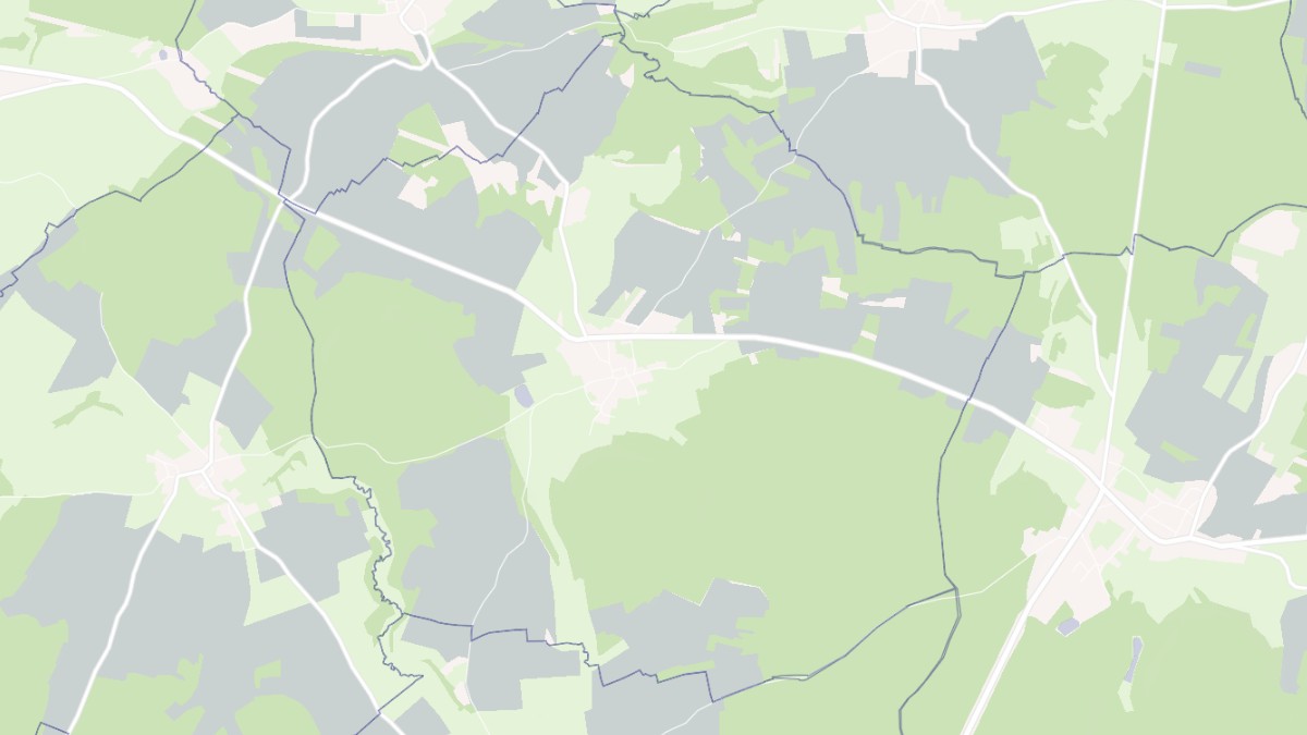 Aperçu cartographique de Gourgeon, centré sur la commune