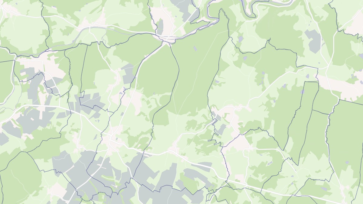 Aperçu cartographique de Mailleroncourt-Saint-Pancras, centré sur la commune