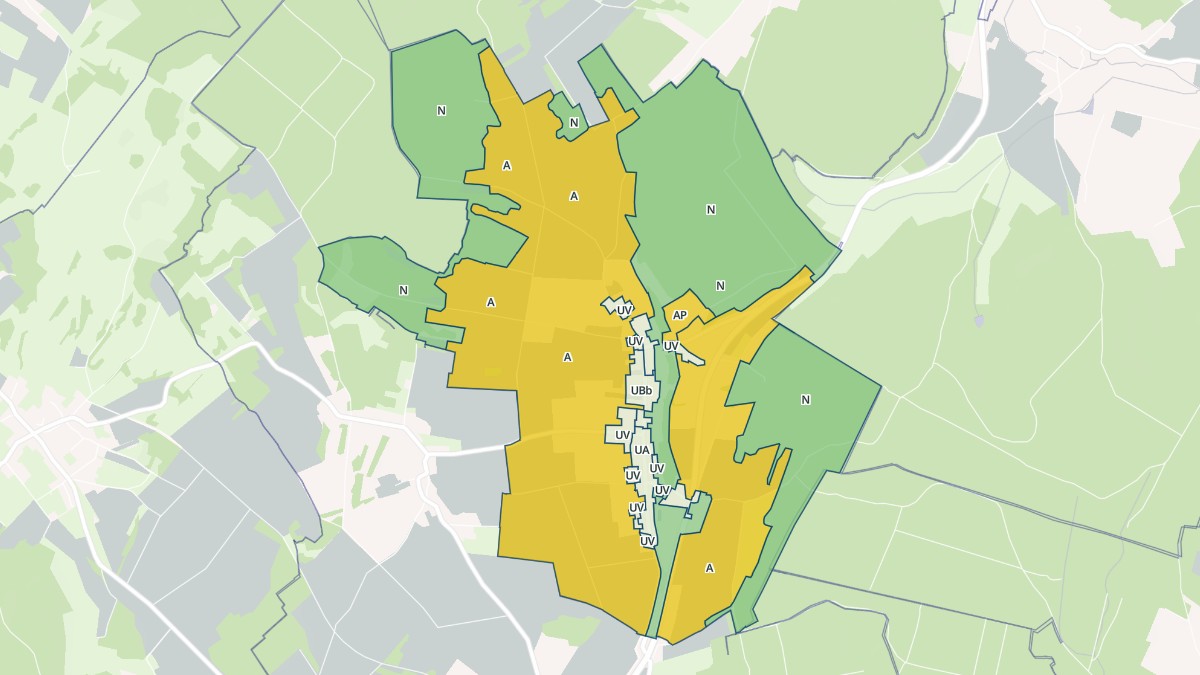 Aperçu cartographique de La Malachère, centré sur la commune