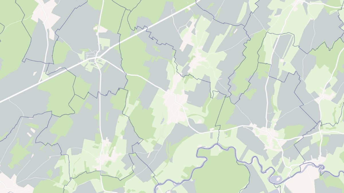 Aperçu cartographique de Montagney, centré sur la commune