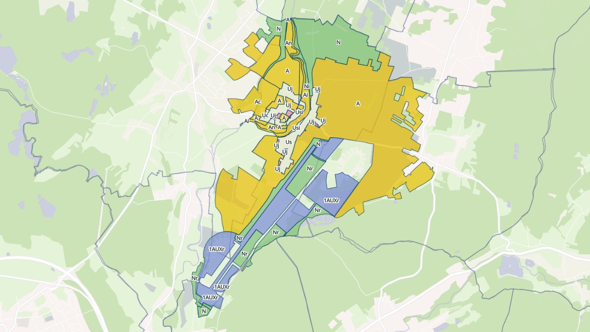 Aperçu cartographique de La Neuvelle-lès-Lure, centré sur la commune
