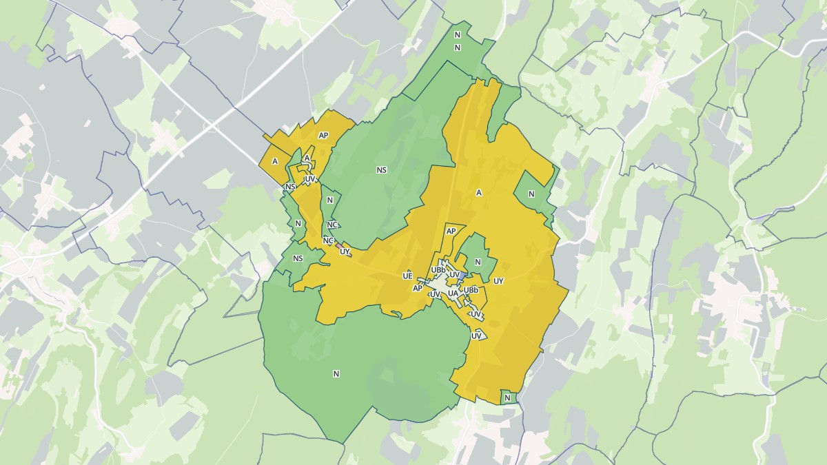 Aperçu cartographique de Oiselay-et-Grachaux, centré sur la commune