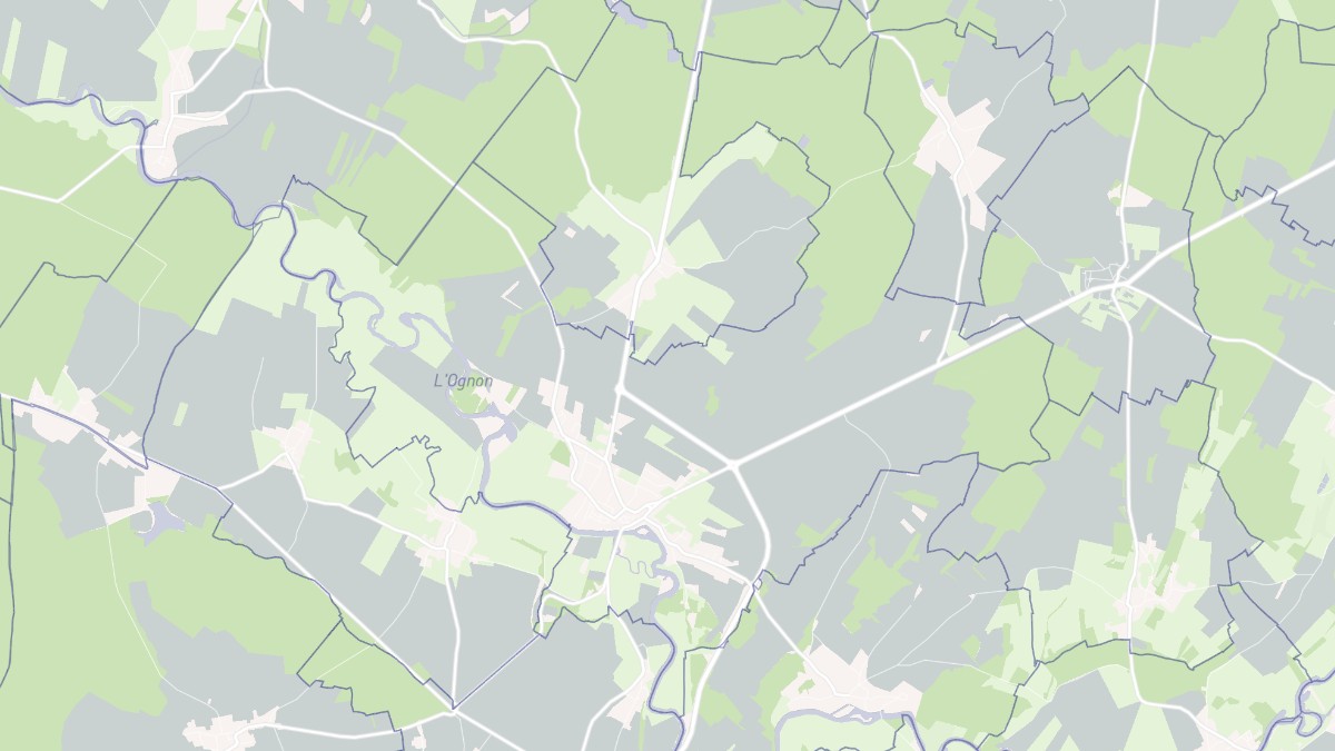 Aperçu cartographique de Pesmes, centré sur la commune
