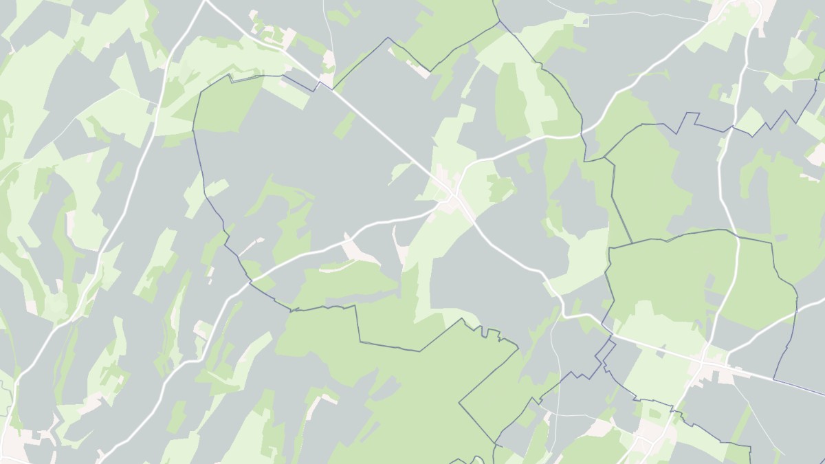 Aperçu cartographique de Pierrecourt, centré sur la commune