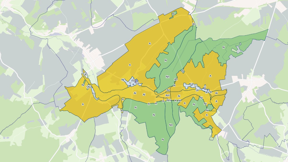 Aperçu cartographique de La Romaine, centré sur la commune