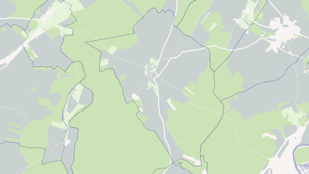 Aperçu cartographique de Poyans, centré sur la commune