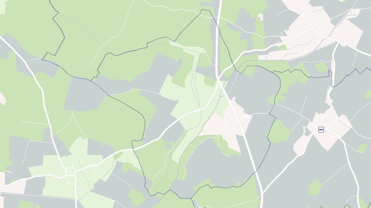 Aperçu cartographique de La Grande-Résie, centré sur la commune