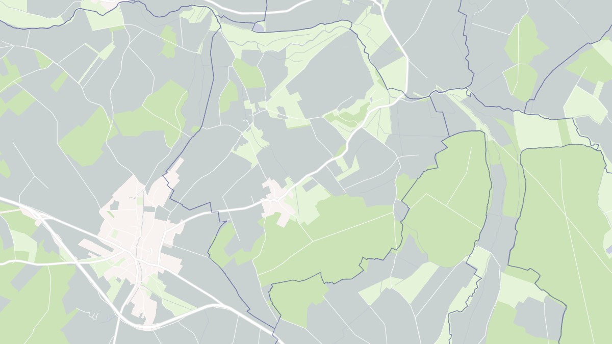 Aperçu cartographique de Saint-Loup-Nantouard, centré sur la commune