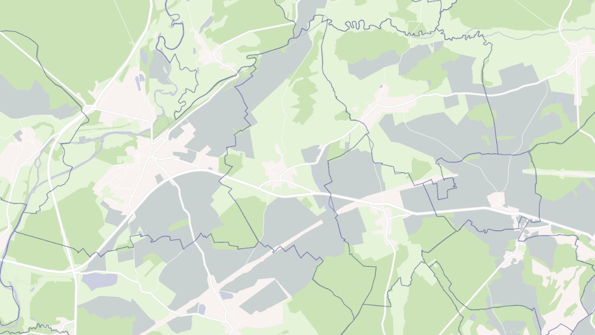 Aperçu cartographique de Villers-la-Ville, centré sur la commune
