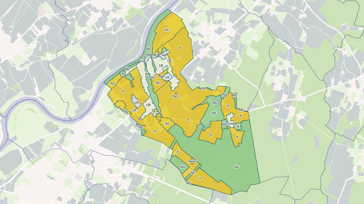 Aperçu cartographique de Allériot, centré sur la commune