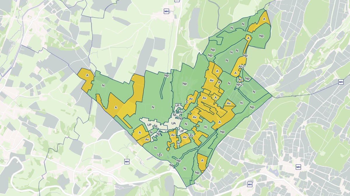 Aperçu cartographique de Aluze, centré sur la commune