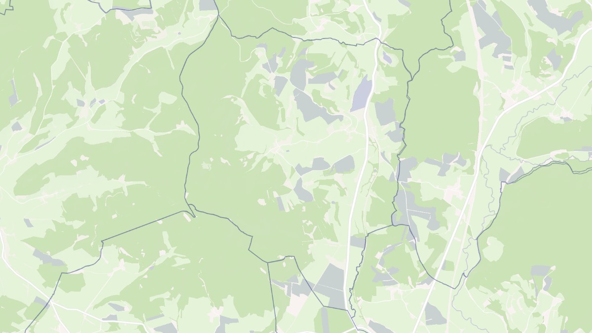 Aperçu cartographique de Barnay, centré sur la commune
